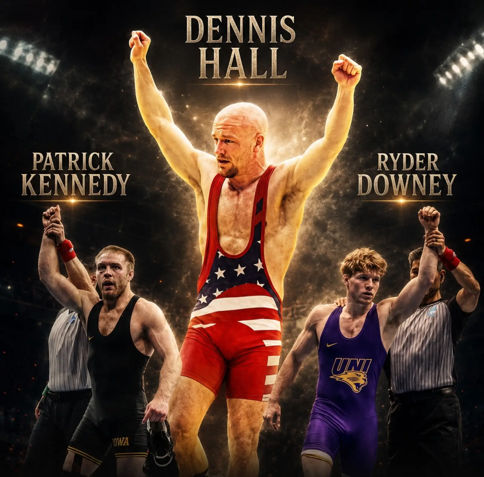Camp poster featuring Dennis Hall, Patrick Kennedy and Ryder Downey